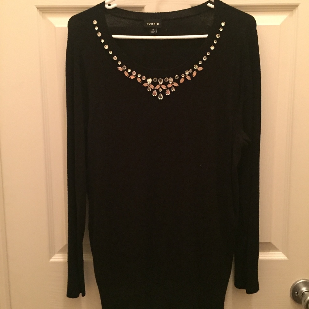 Torrid Embellished Sweater